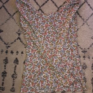 Super soft and stretchy floral long sleeve top